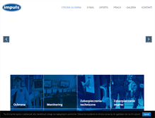 Tablet Screenshot of impuls24.pl